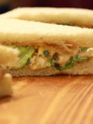 Sandwich mit Hähnchenbrust