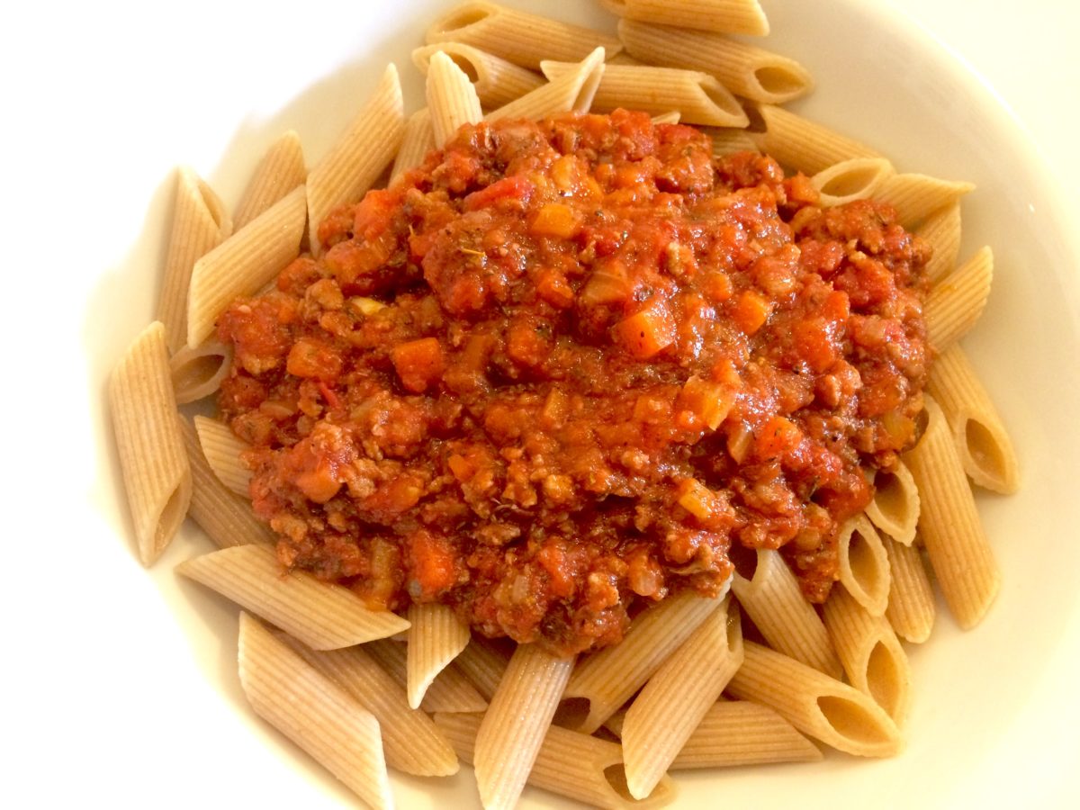 rezept pasta mit bolognese küchen wiki de