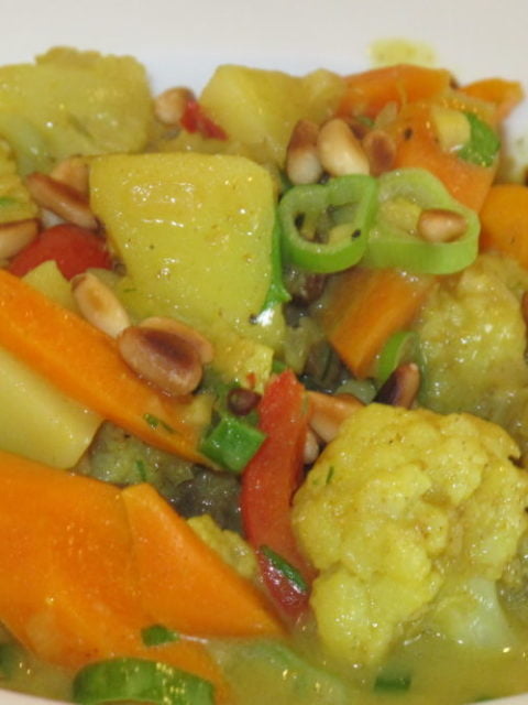 Blumenkohlcurry mit Kartoffeln