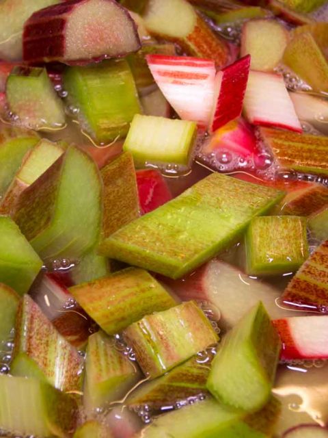 Rhabarbersirup