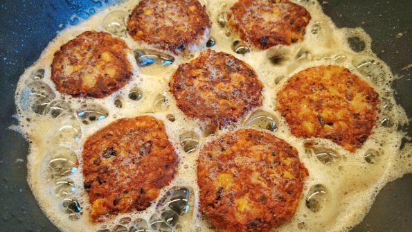 vegetarische Bratlinge und Buletten